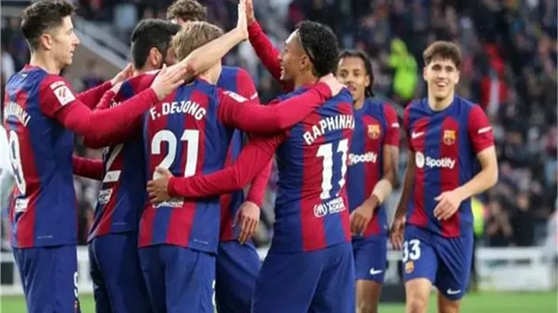 5 نجوم من برشلونة مهددون بالغياب عن المباراة التالية