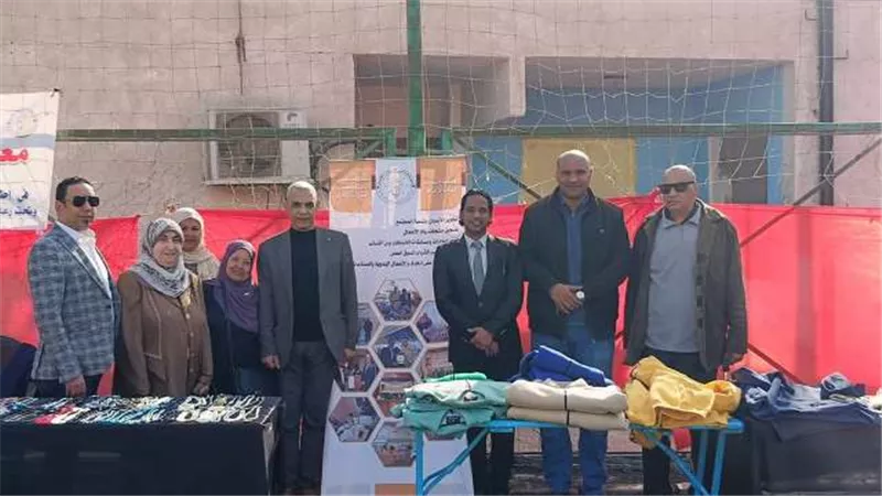 افتتاح معرض نساء رائدات بمركز شباب المدينة بالسويس