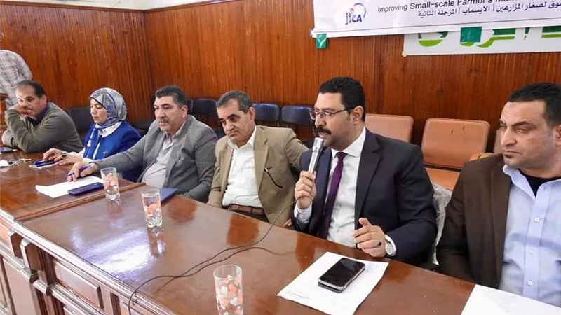 زراعة المنيا تبحث ترشيد استهلاك مياه الري وتطهير المساقي المائية