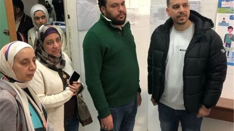مدير صحه الإسماعيليه يتفقد مستشفي الأورام التعليمى