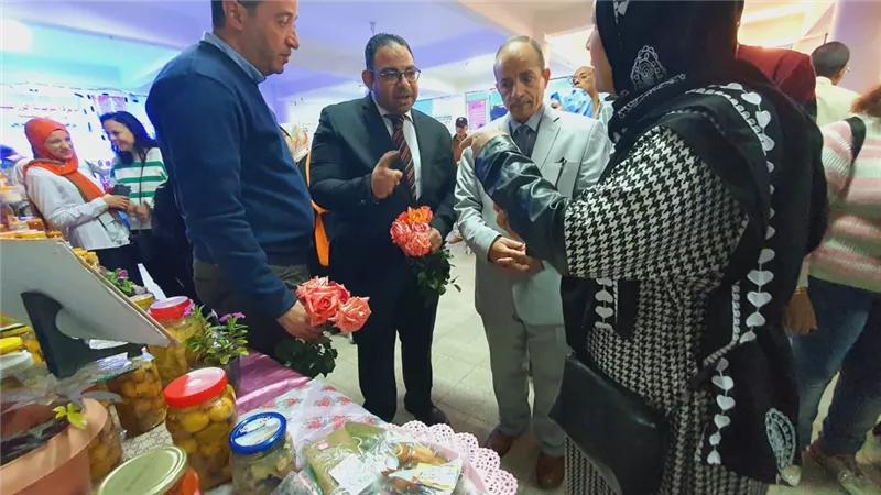 مدير تعليم الأقصر يفتتح المعرض الختامى للتربية الزراعية