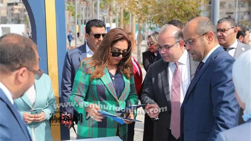 إفتتاح معرض هيئة الرقابة المالية بمحافظات مصر بدمياط