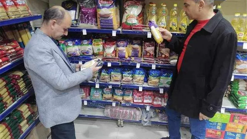 ضبط ١٣٨ مخالفة متنوعة خلال حملات على المخابز والأسواق بالمنيا