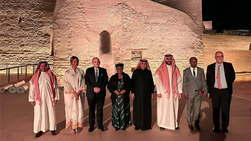 وزير التجارة والصناعة يلتقي مدير عام منظمة التجارة العالمية