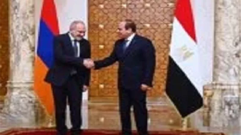 السيسي : نتطلع لاستكشاف مجالات جديدة للتعاون فى الذكاء الاصطناعي والصناعات مع أرمينيا
