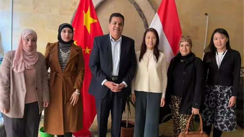 جان هنري حنا يبحث التعاون مع الشركة المصرية الصينية
