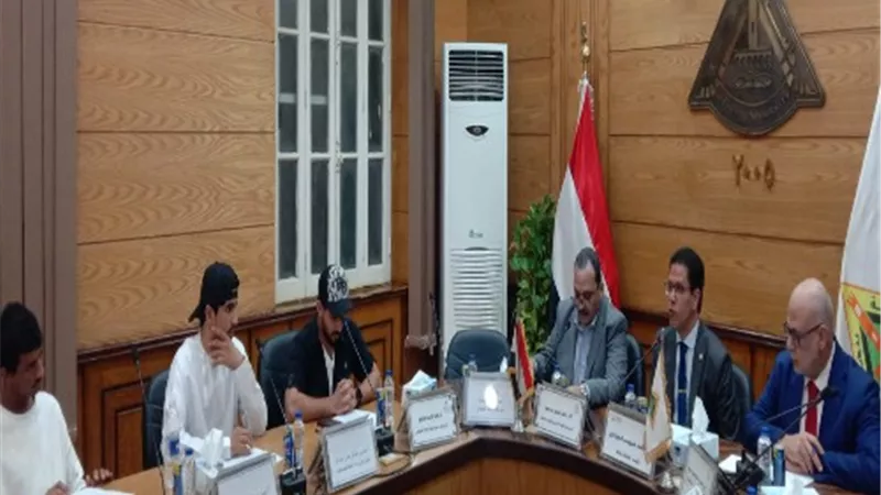 الجيزاوي: توفير جميع سبل الدعم والرعاية لأبنائها الطلاب الوافدين