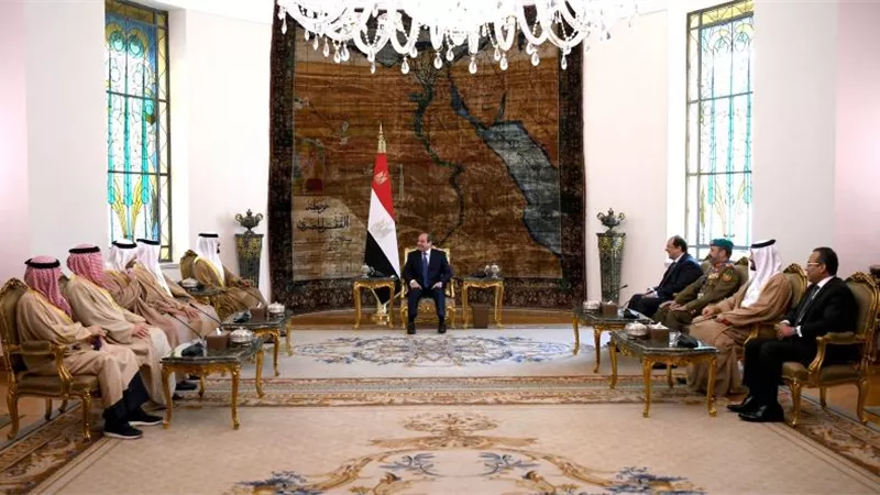 تفاصيل زيارة مستشار الأمن القومي البحريني لمصر