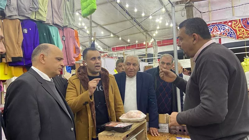 رئيس جهاز دمياط الجديدة يفتتح معرض أهلا رمضان للسلع الغذائية