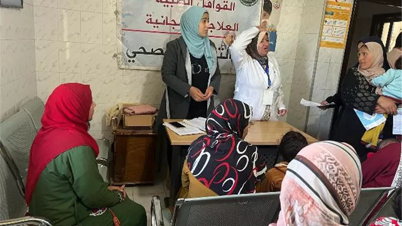 ادوية وعلاج مجاناً لـ 1190 مواطنًا بالقصاصين بالاسماعيلية