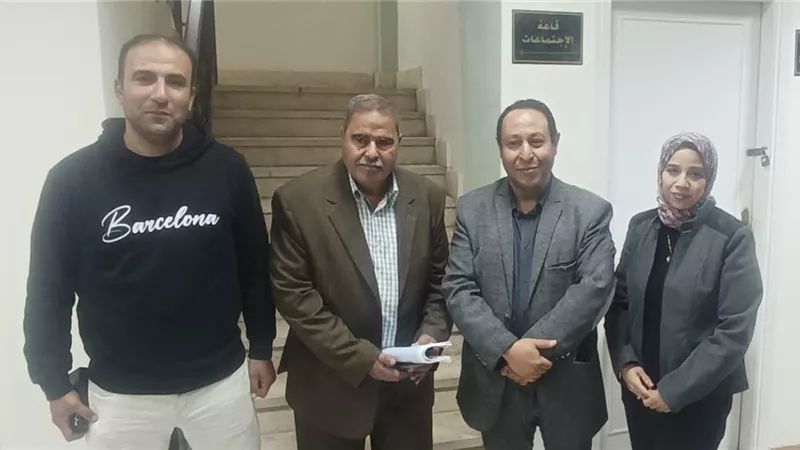 د. عبد الرحمن احمد نقيبا للاطباء البيطريين بالاسماعيلية