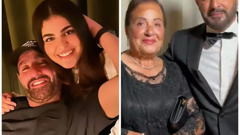 بكلمات رقيقة.. أحمد السقا يهنئ والدته وإبنته بعيد ميلادهما