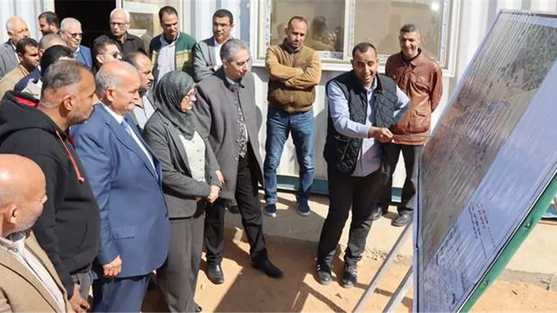 تفاصيل زيارة قيادات هيئة التنمية الصناعية لمدينة الروبيكى.. صور