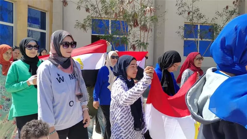 إنطلاق المهرجان الرياضي الترويحى احتفالاََ باليوم العالمى للمرأة