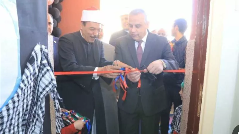 محافظ سوهاج يفتتح تطوير معهد الإمام على بن أبى طالب الأزهري