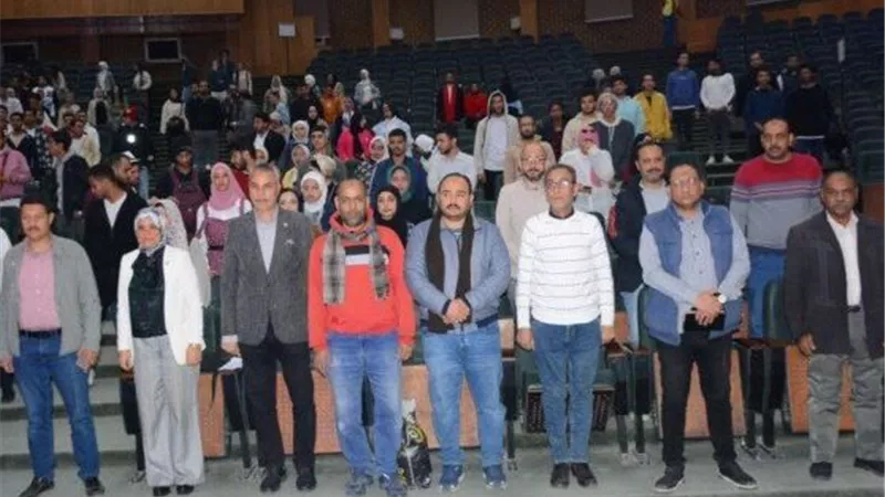 جامعة أسيوط تشهد حفل ختام مهرجان الإبداع المسرحى