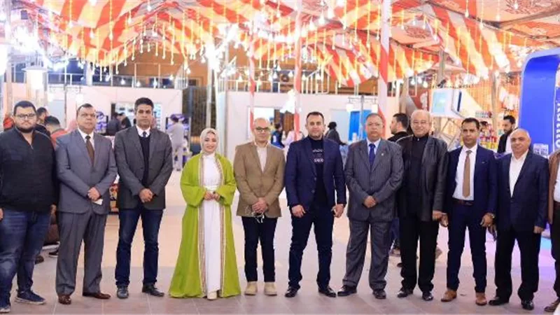 جهاز دمياط الجديدة وجمعية المستثمرين يفتتحان معرض أهلاً رمضان صور