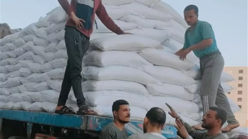 محافظ أسيوط: ضبط 20 طن سكر و17 طن أرز تم تجميعها بأحد المخازن