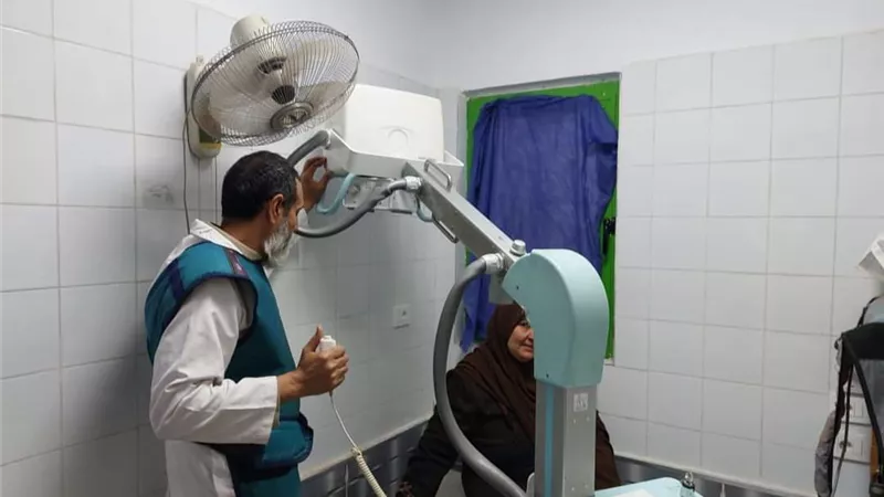 علاج ١١١٧ مواطنا بالمجان في قافلة طبية بدمياط