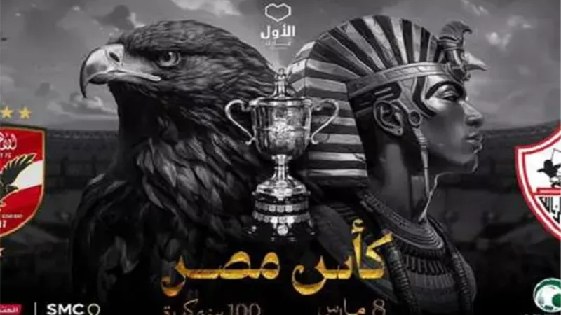 يحييه الفنان عمرو دياب .. موعد حفل نهائى كأس مصر والقناة الناقلة
