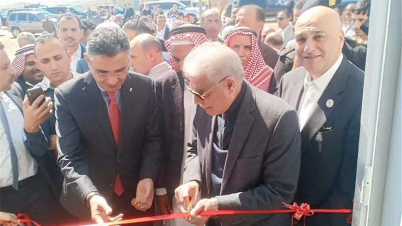 محافظ جنوب سيناء يفتتح مكتب بريد راس النقب في احتفالات أعياد طابا