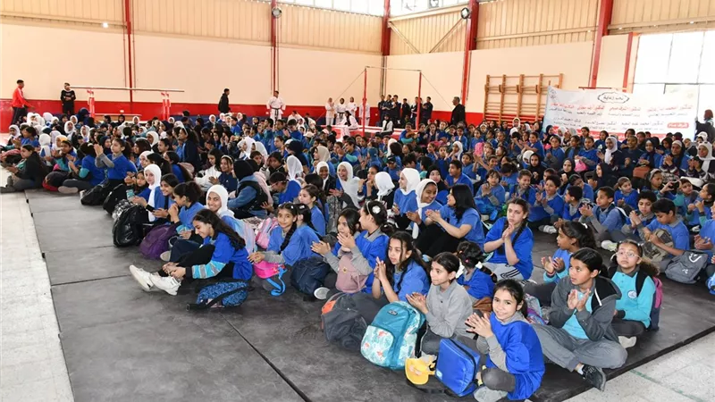 جامعة القناة تستضيف الملتقى الرياضي لطلاب المدارس