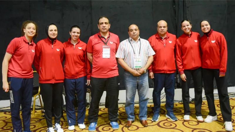 منتخب مصر للسيدات يفوز بذهبية تنس الطاولة بدورة الألعاب الأفريقية