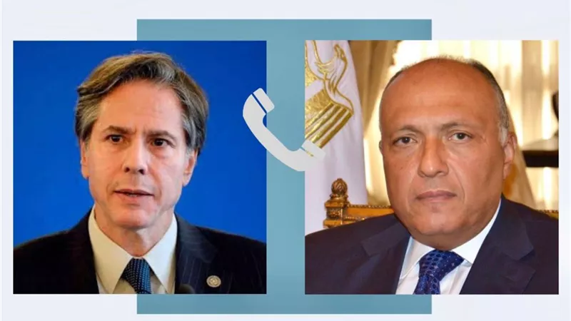 وزير الخارجية سامح شكري يتلقى اتصالاً من وزير الخارجية الأمريكي
