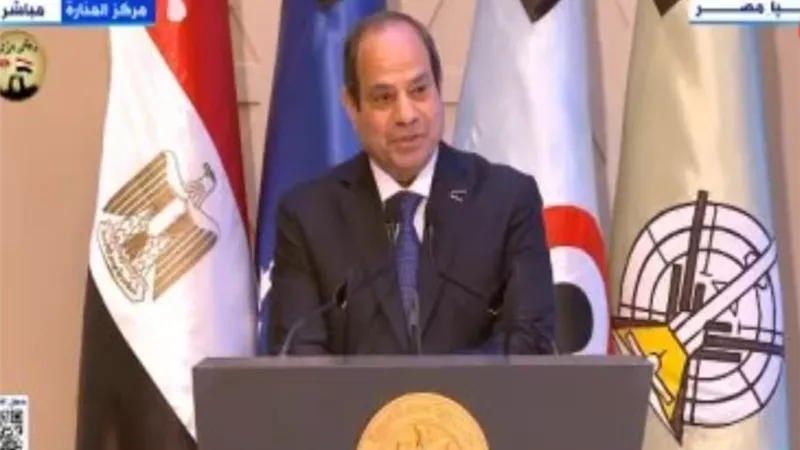 الرئيس السيسى : الحفاظ على مصر والعمل على تقدمها واجب علينا جميعا