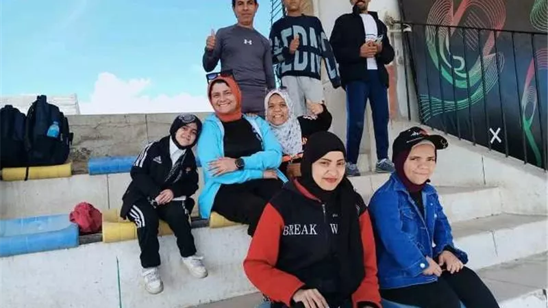 فوز فريق العاب القوى بنادي متحدي الاعاقة ببطولة الجمهورية