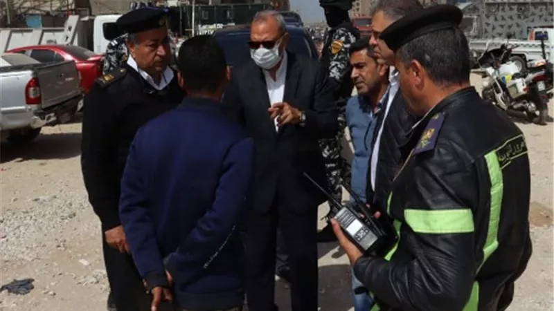 محافظ القليوبية يتابع إزالة برج مخالف بشارع أحمد عرابي بشبرا