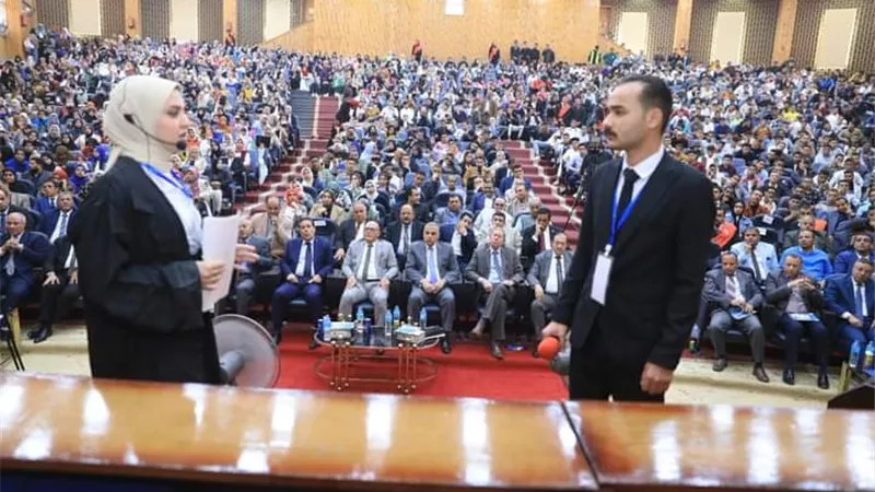 محافظ سوهاج ورئيس الجامعة يشهدان 