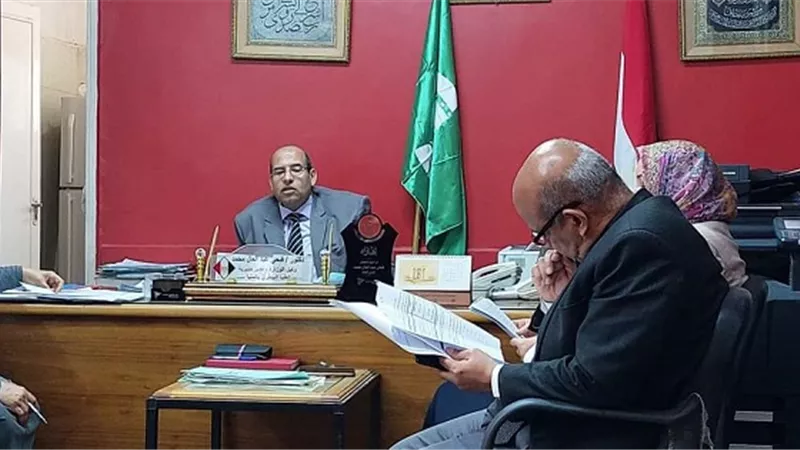 بيطري المنيا يناقش خطة العمل خلال شهر رمضان المبارك