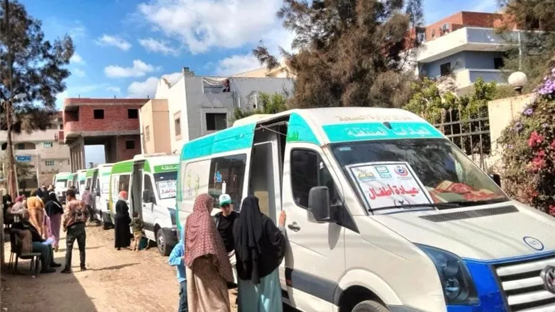 محافظ كفرالشيخ يعلن تقديم خدمات وفحوصات طبية لـ 1778 مواطنًا