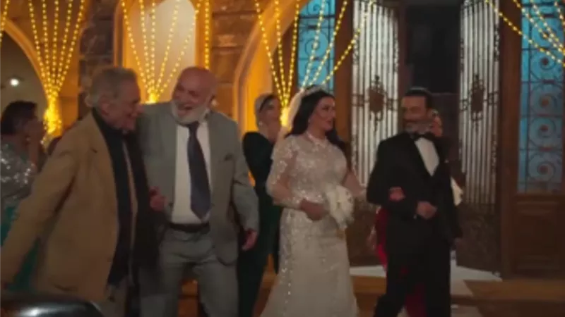 زفاف سمية الخشاب من احمد عزمى ب 