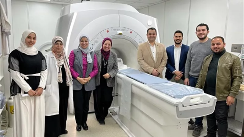 أفتتاح وحدة الرنين المغناطيسي بمستشفى بني سويف التخصصي