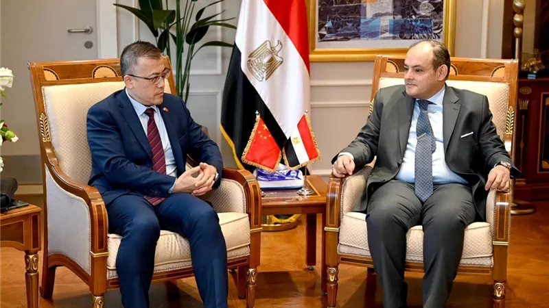 وزير التجارة يبحث التعاون مع نائب السفير الصيني بالقاهرة