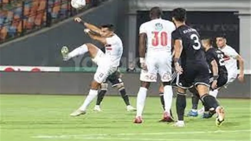 صلاح ينفرد بمرمي الزمالك ليضع هدف التقدم للجونة - شاهد