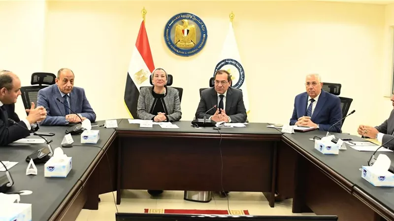وزير البترول يبحث مع 5 وزراء إنتاج وقود الطيران المستدام