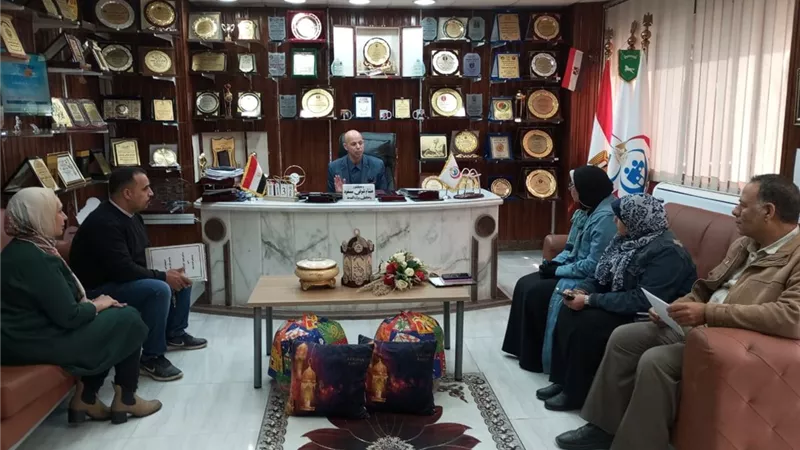وكيل الوزارة يناقش خطة العمل الوقائية بصحة الشرقية