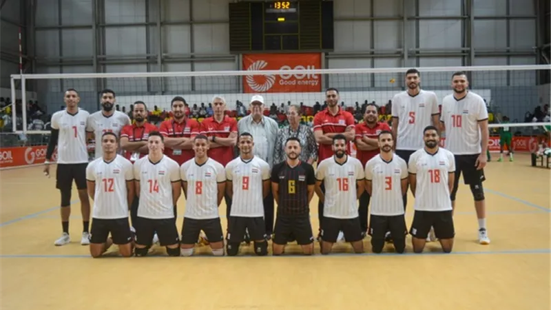 منتخب رجال الطائرة يهزم نيجيريا بدورة الألعاب الأفريقية