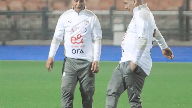 منتخب مصر يخوض تدريبه الأول تحت قيادة التوأم