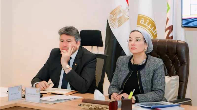 وزيرة البيئة تترأس الاجتماع التاسع لمجلس جهاز تنظيم إدارة المخلفات