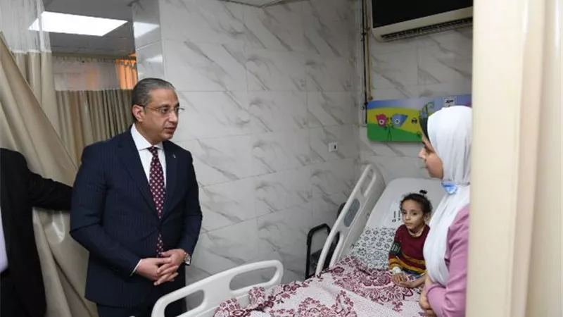 افتتاح عدداً من الأقسام والوحدات الجديدة.. بمستشفى التأمين الصحى