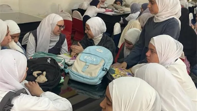 تصعد للتصفيات النهائية فى مسابقة حزب مستقبل وطن التعليمية