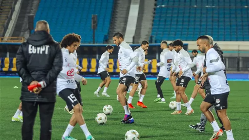 منتخب مصر يواصل تدريباته باستاد القاهرة تحت قيادة التوأم