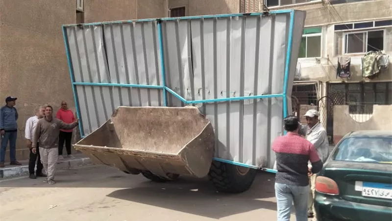 الموجة 22..تنفيذ إزالات ورفع إشغالات بالإسماعيلية