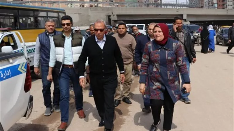 محافظ القليوبية يتابع أعمال النظافة بالخصوص وشرق وغرب شبرا الخيمة
