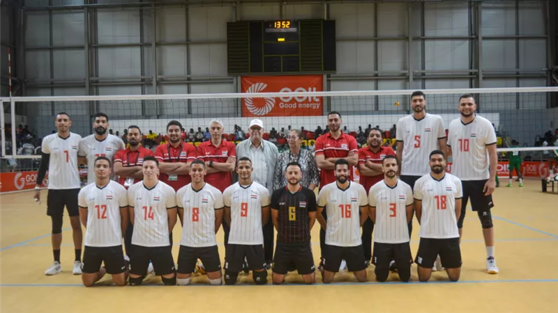 منتخب الكرة الطائرة يفوز على الكاميرون في دورة الألعاب الإفريقية
