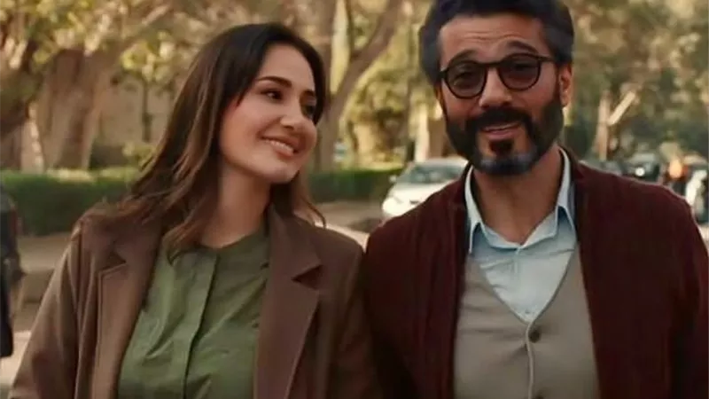 برفقة خالد النبوى ..حلا شيحة تخطف القلوب من 